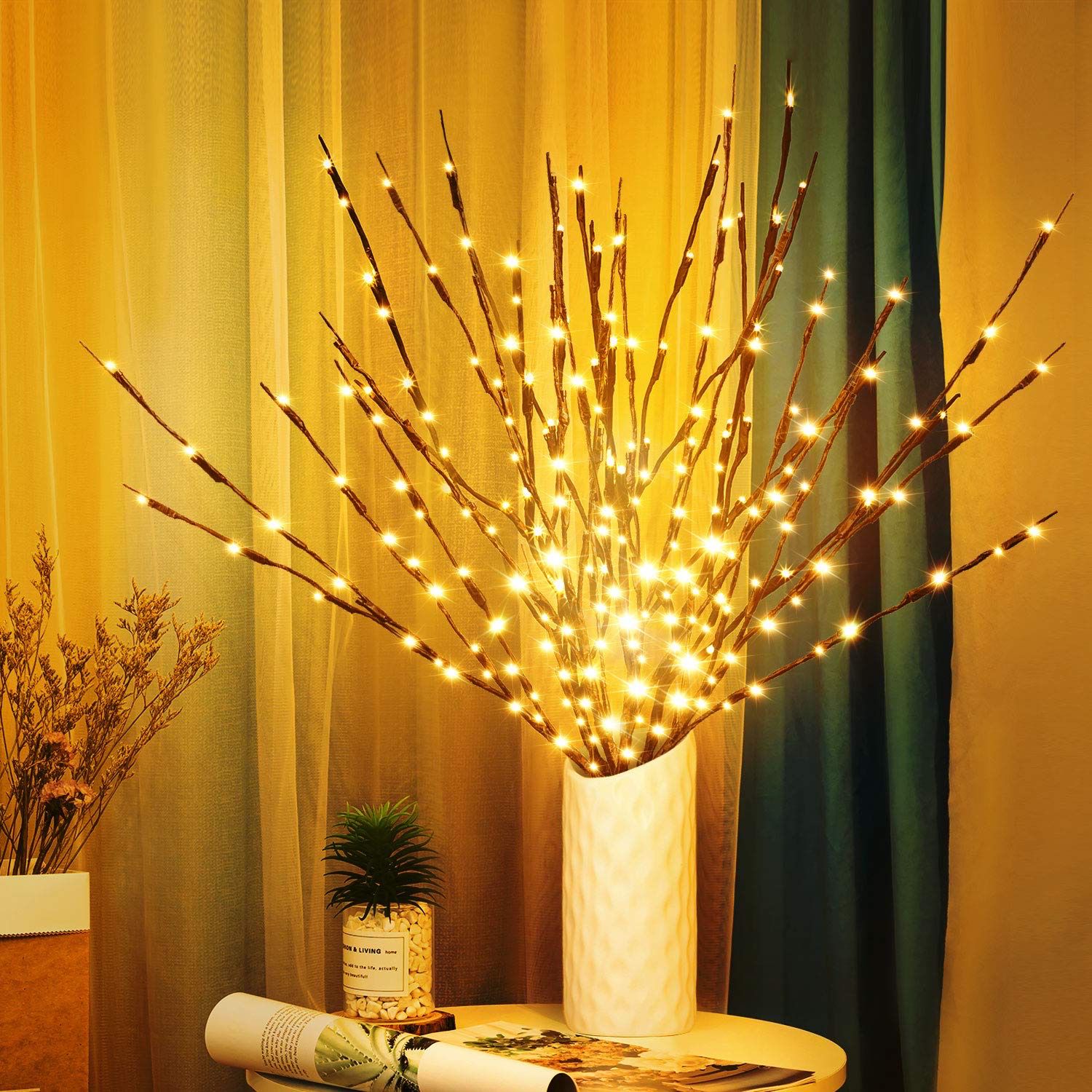 NEW 3pk Twig Branch Lights
