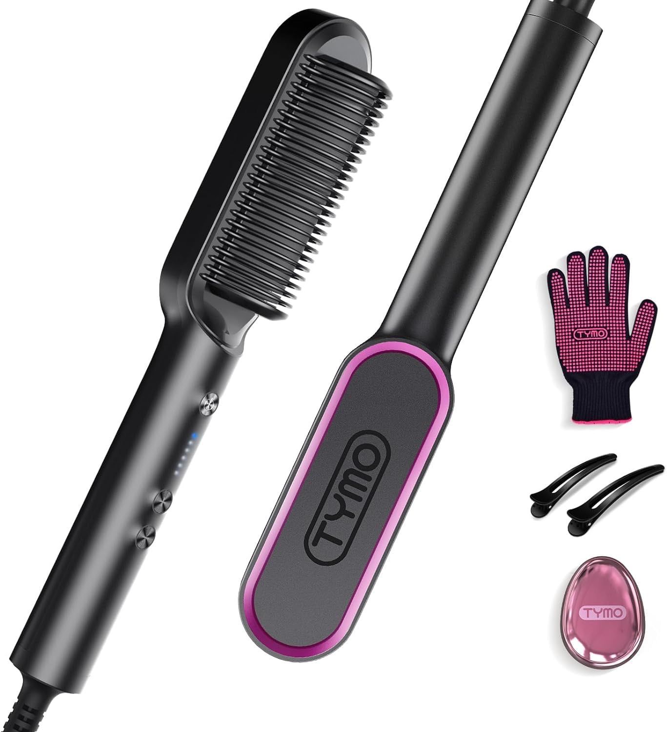 NEW Tymo Ring Professional Hair Straightener Comb