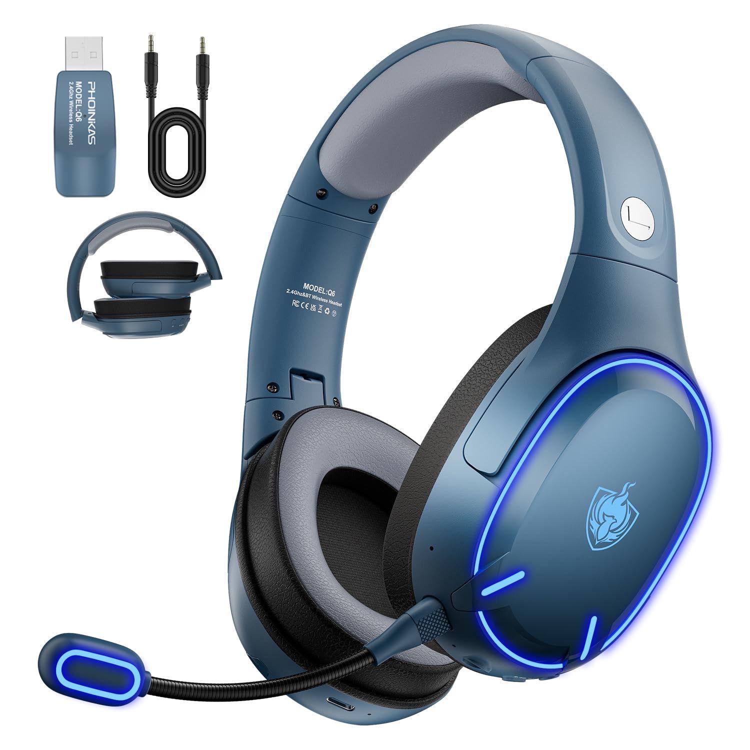 NEW Wireless Gaming Headphones Headset