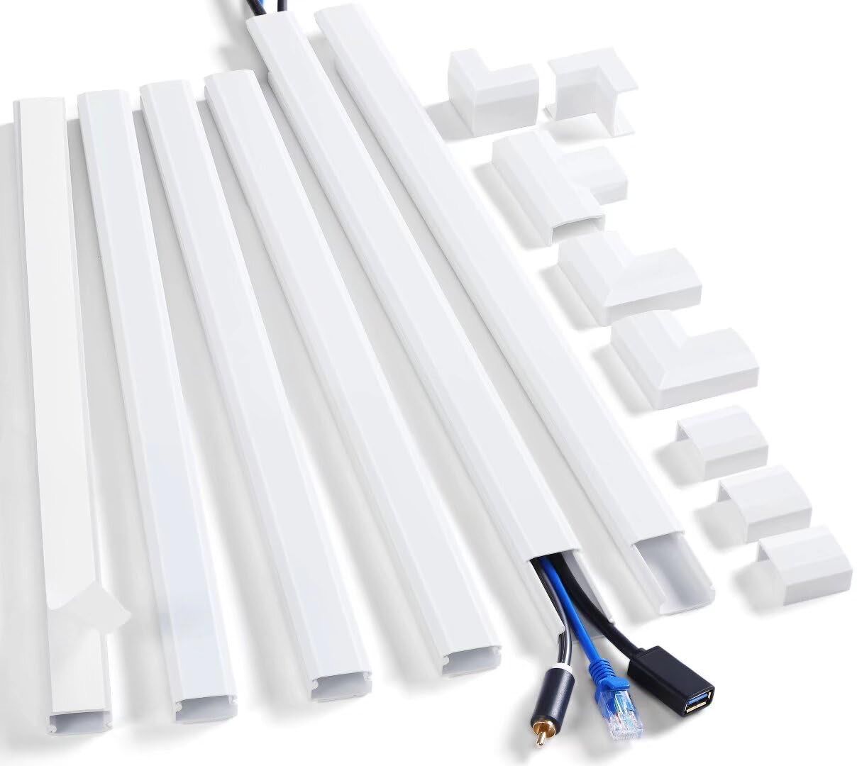 NEW Wall Cord Cover Kit - 94.5” Long