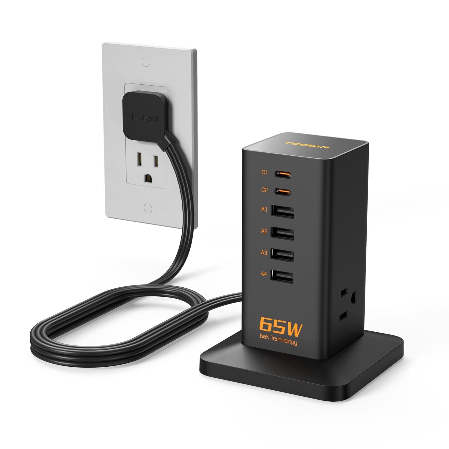NEW 9 Port Tower Charging Station