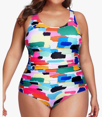 NEW Womens Plus Size One Piece Swimsuit