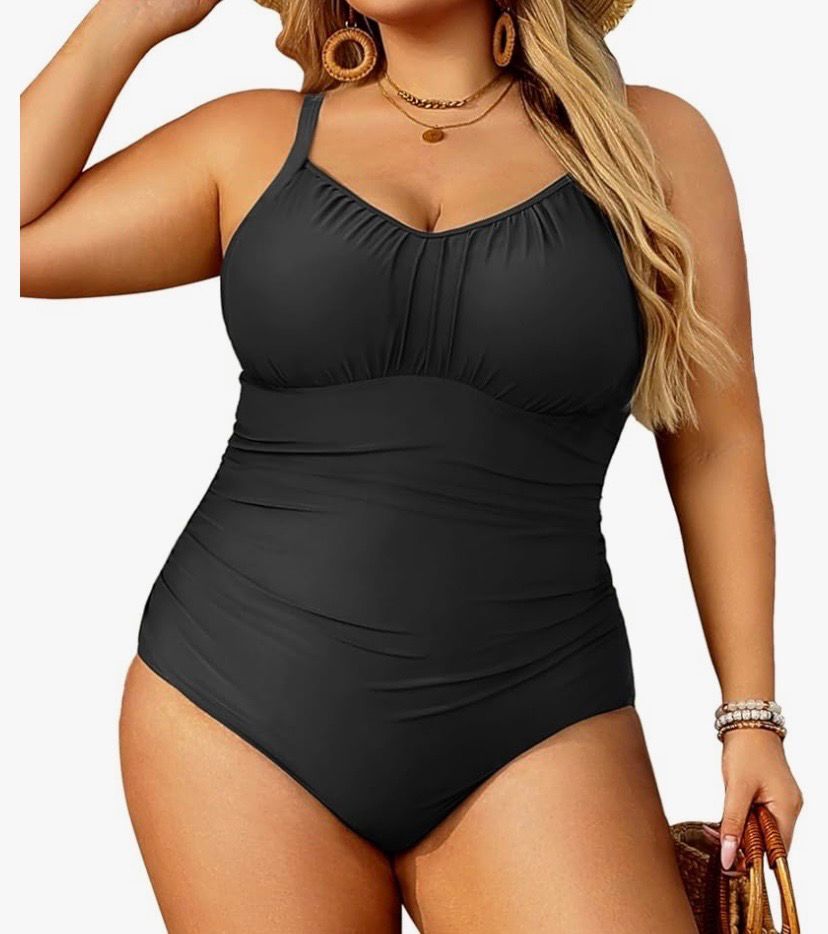 NEW Womens Plus Size One Piece Swimsuit 22W