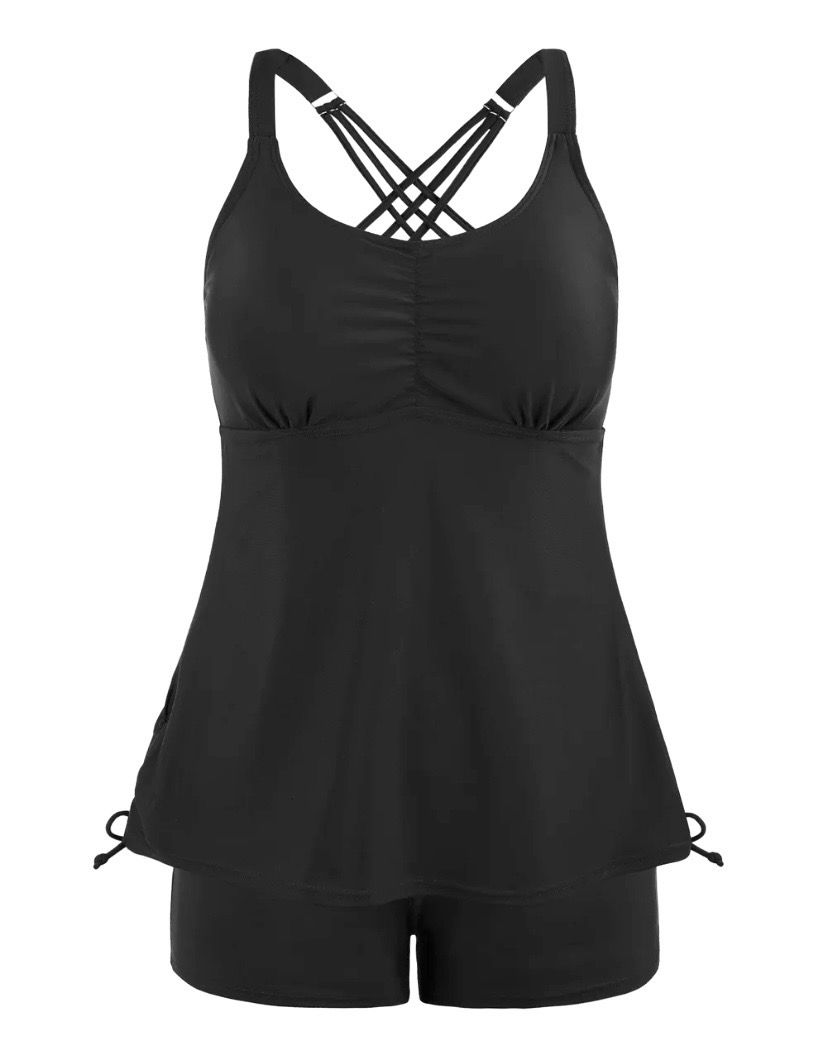 NEW Womens Tankini Swimsuit M