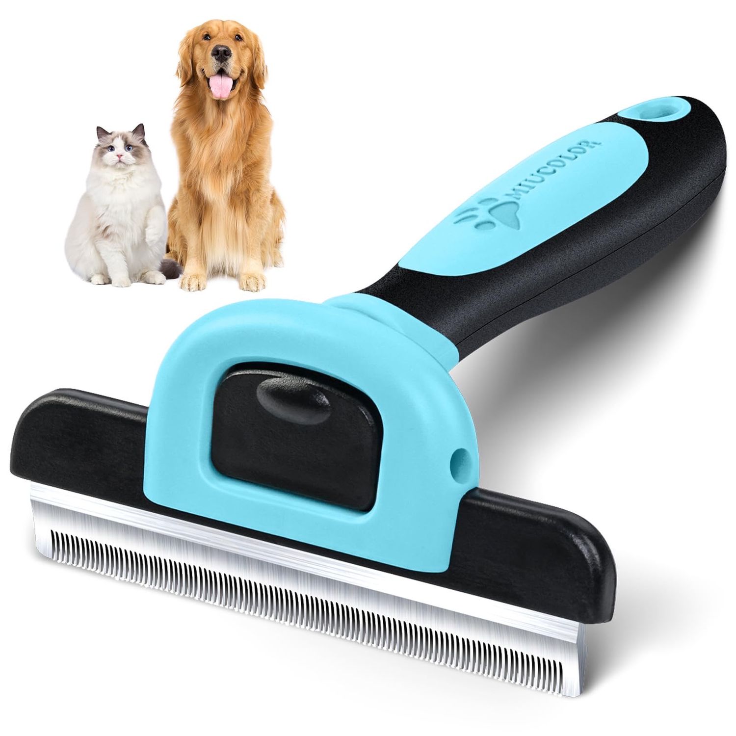 NEW Pet Grooming Deshedding Brush Tool