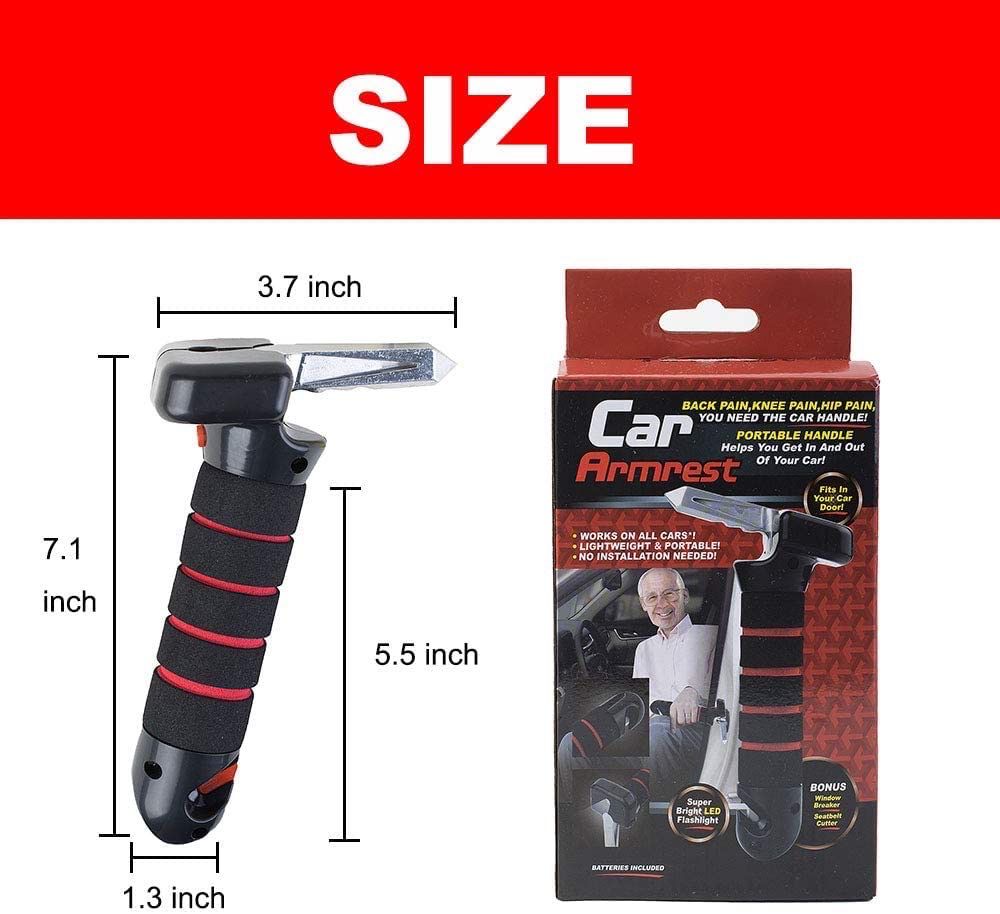 NEW 3 in 1 Elderly Vehicle Handle &amp; Safety Tool