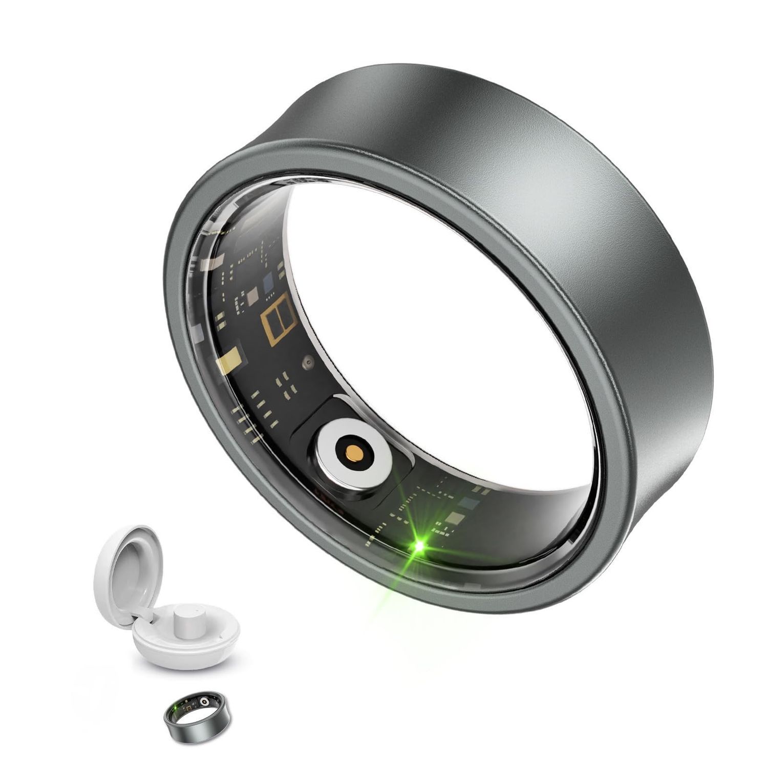 NEW Smart Ring Fitness Tracker with App Size 9