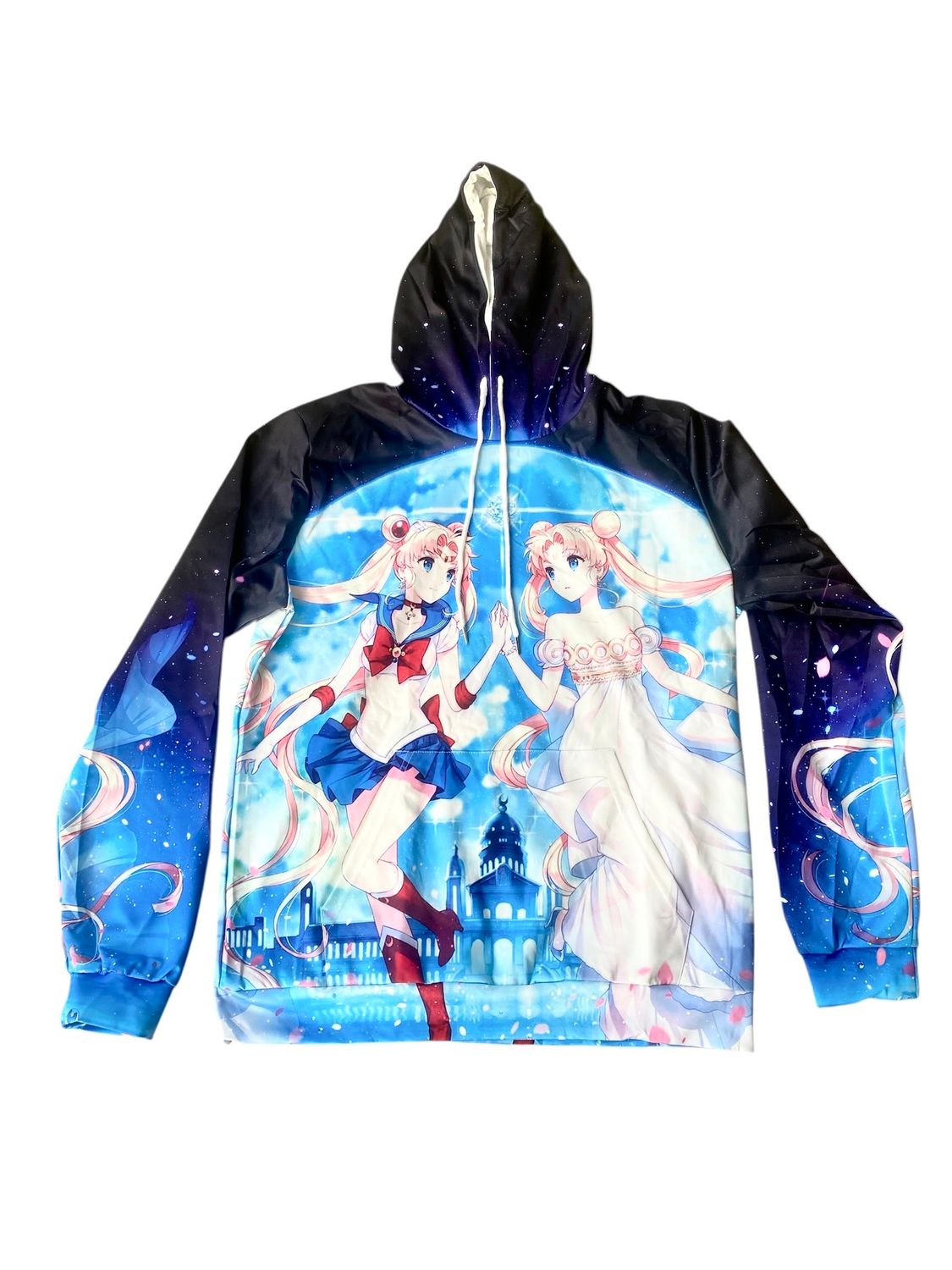 NEW Adult Anime Sailor Moon Sweater Hoodie 2XL