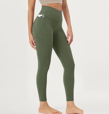 NEW Womens Cross Waist Yoga Pants Leggings S NEW Womens Cross Waist Yoga Pants Leggings S
