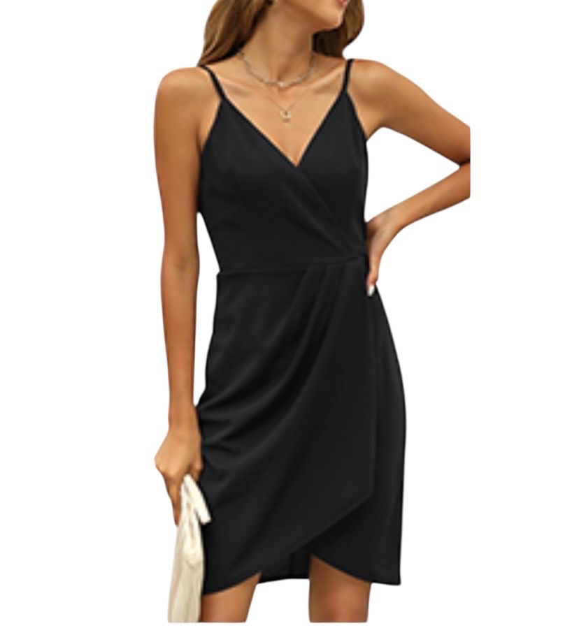 NEW Womens Bodycon Crossover Dress S