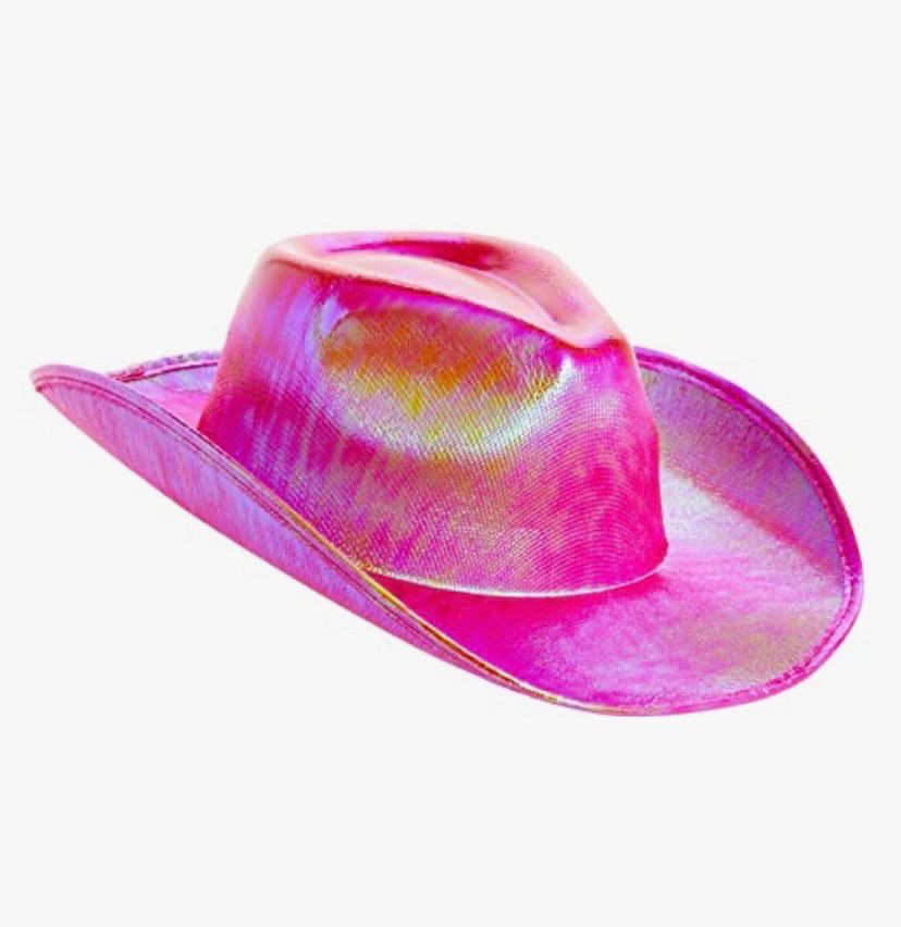 NEW Holographic Cowboy Hat Halloween Costume