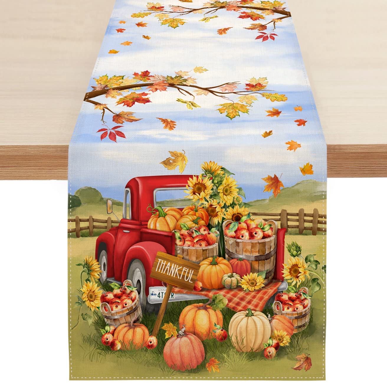 NEW Fall / Thanksgiving Table Runner