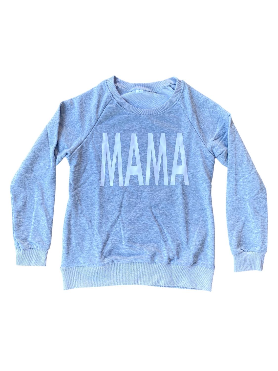 NEW Womens “Mama” Pullover Sweater Sweatshirt S