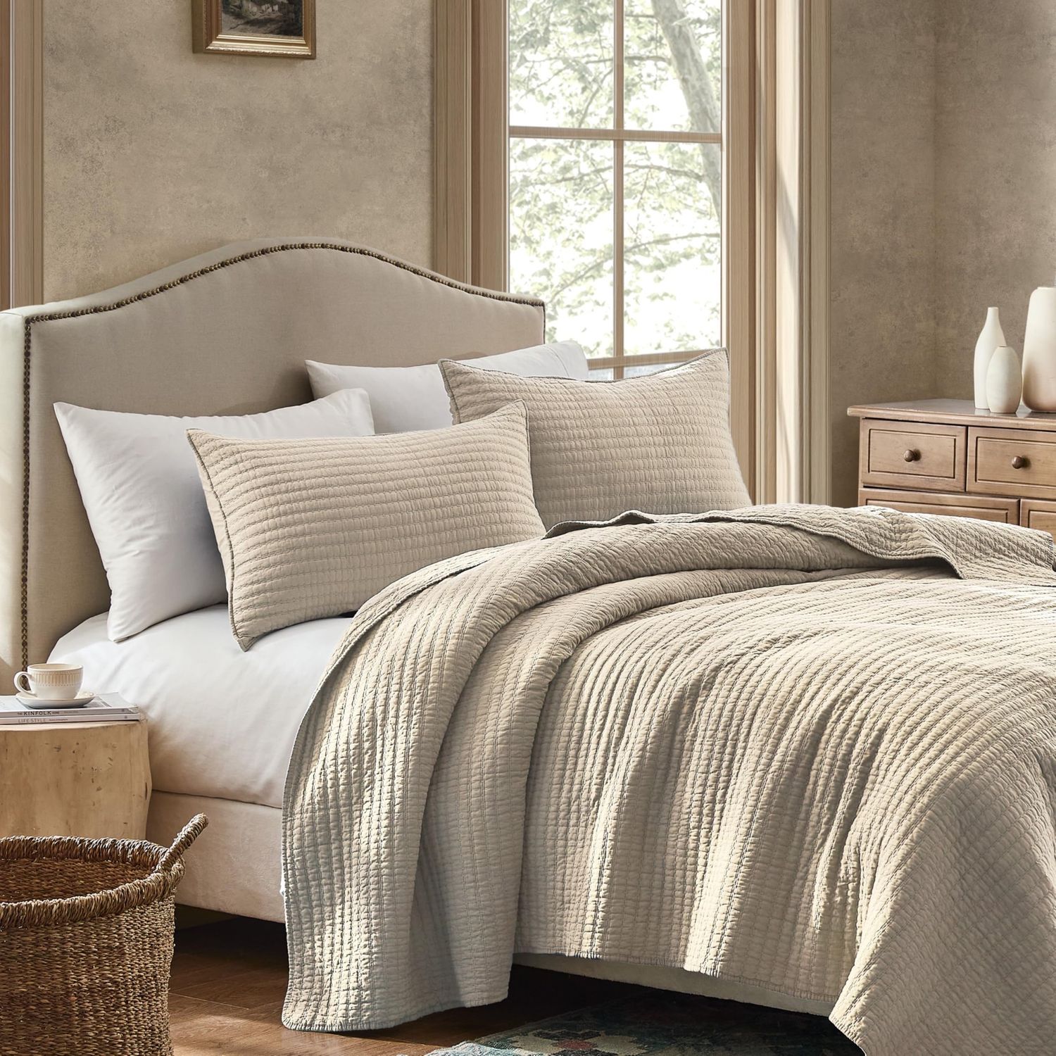 NEW 3pc King Bedspread Quilt Bedding Set