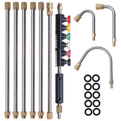 NEW 10pk Pressure Washer Extension Wand Attachments