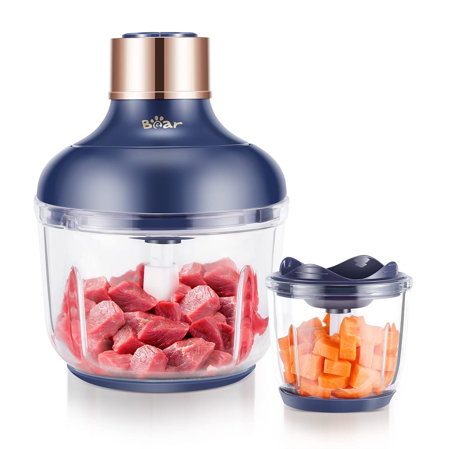 NEW 2 Size Food Processor Chopper Combo 400W