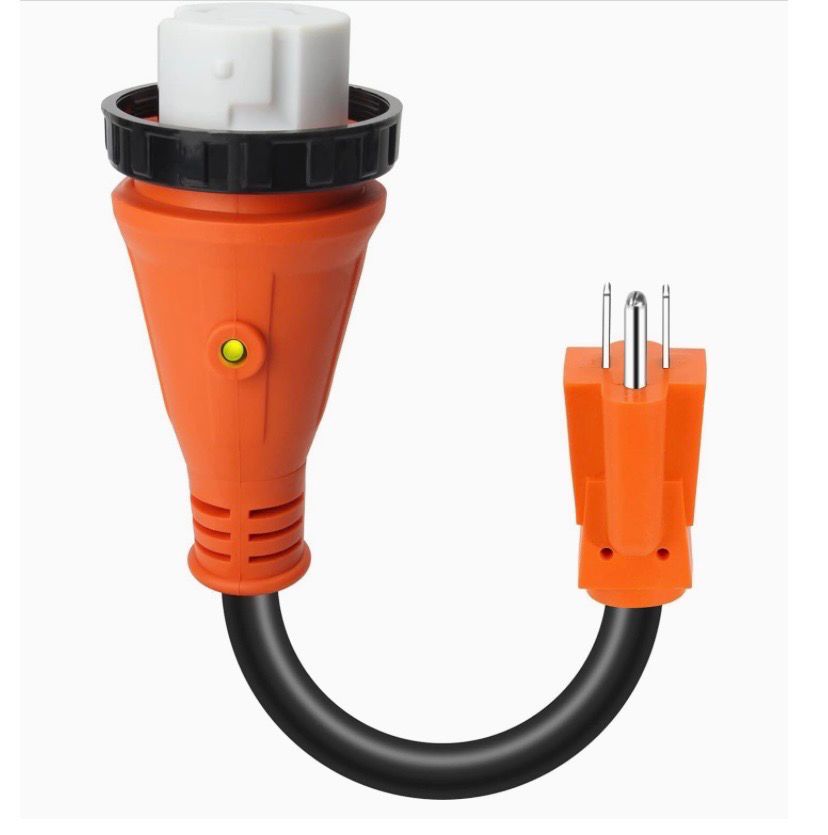 NEW RV Adapter Cord Twist Locking Connector