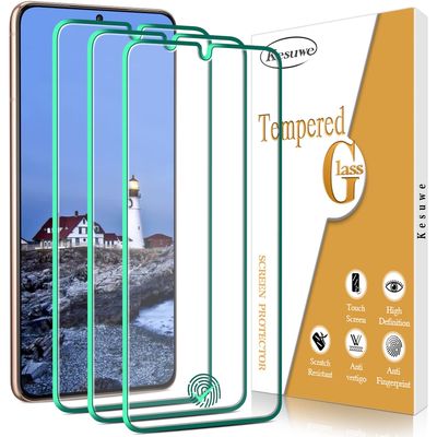 NEW 3 Pack Samsung Galaxy S21 Glass Screen Protectors