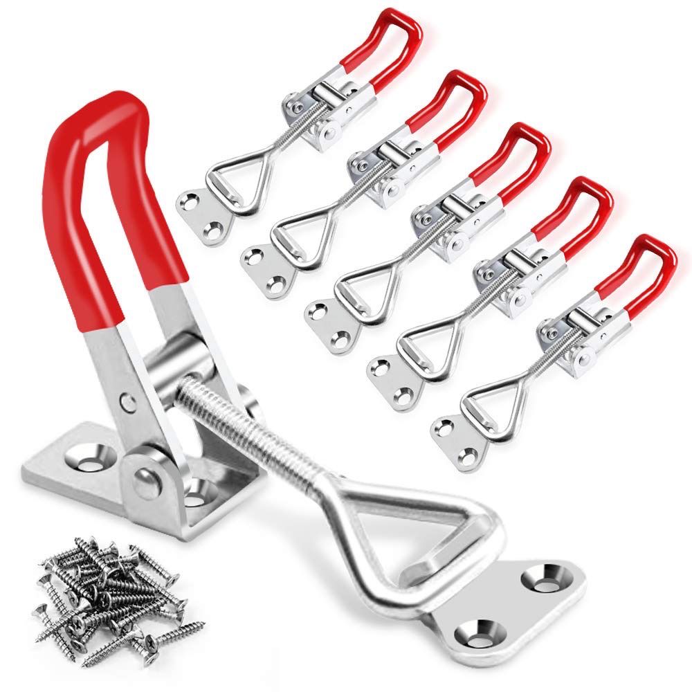 NEW 6 Pack Heavy Duty Toggle Latch Clamps
