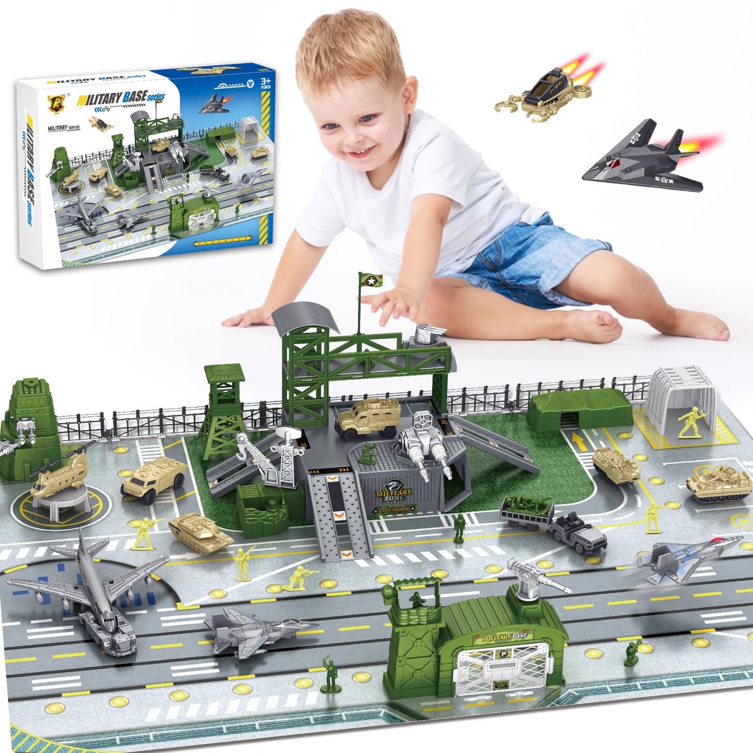 SEALED Military Base Building Toy Set