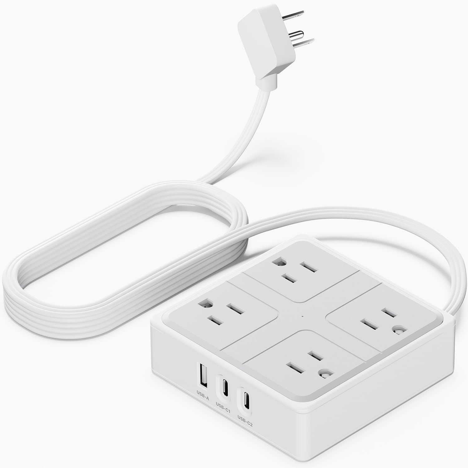NEW Power Bar Plug with USB C Ports