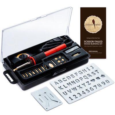 SEALED 22 Piece Wood Burning Kit