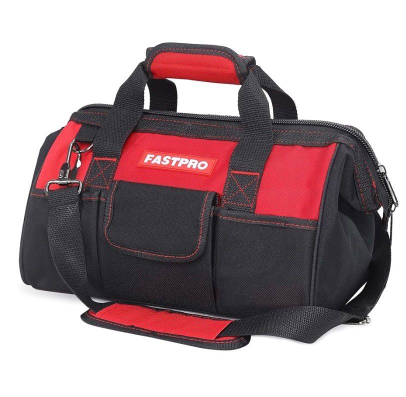 NEW 14” Zip Top Wide Mouth Storage Tool Bag