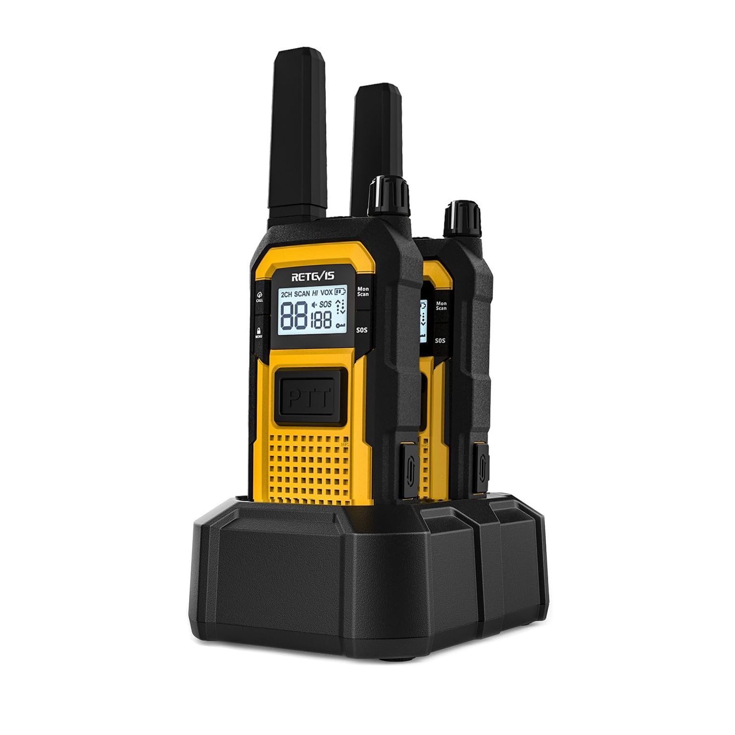 NEW 2 Pack Two Way Walkie Talkie Radios