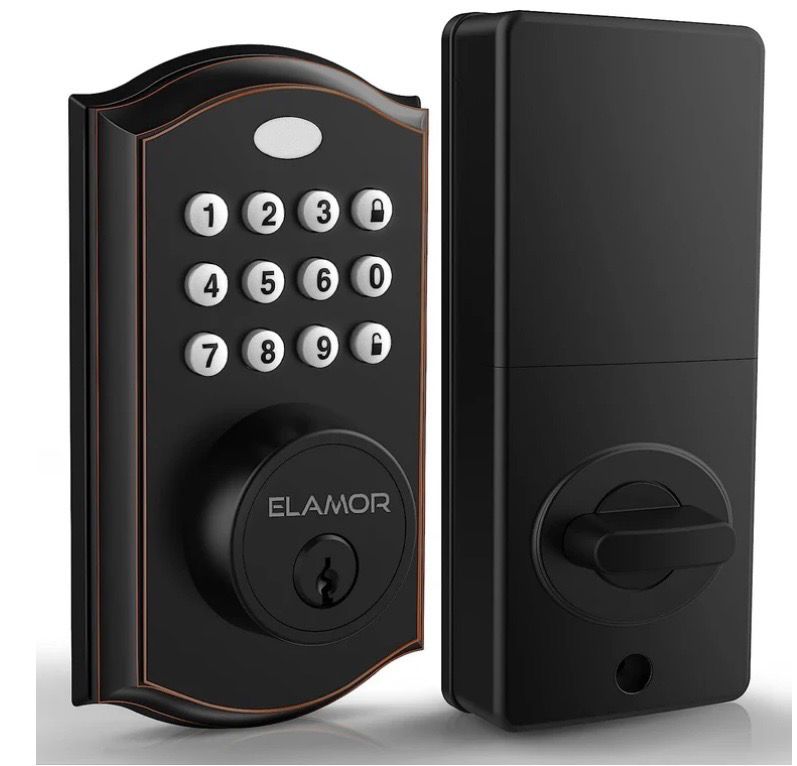 NEW Keyless Keypad Deadbolt Door Lock