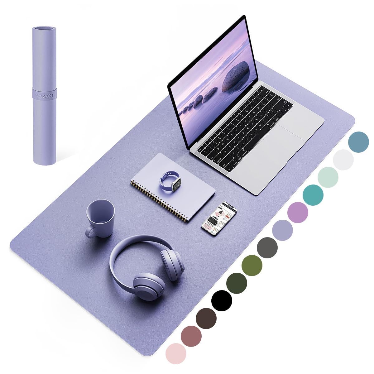 NEW Leather Waterproof Non-Slip Desk Mat