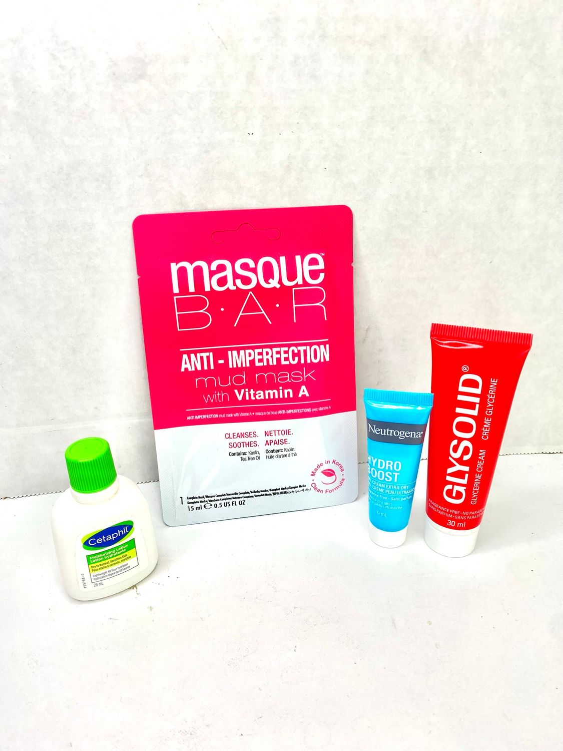 NEW 4pc Travel Size Skin Moisturizing Bundle