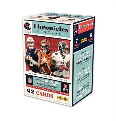 SEALED 2021 Panini Chronicles NFL Football Cards Blaster Box