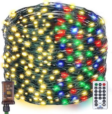 NEW 168ft Christmas String Lights with Remote