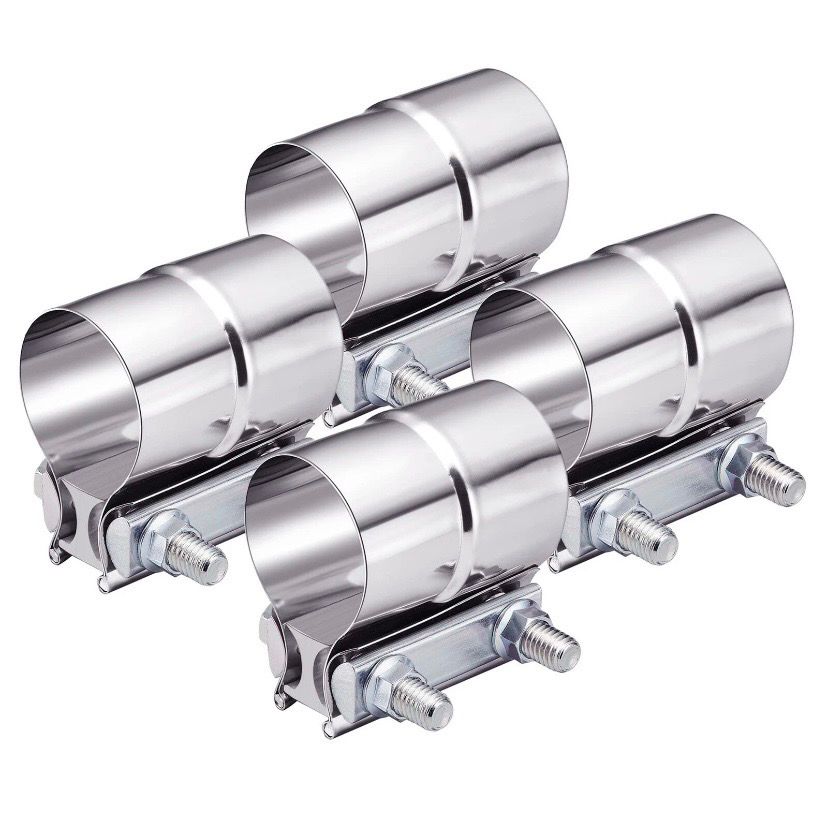 NEW 4pk Exhaust Clamp Joint Band Sleeve