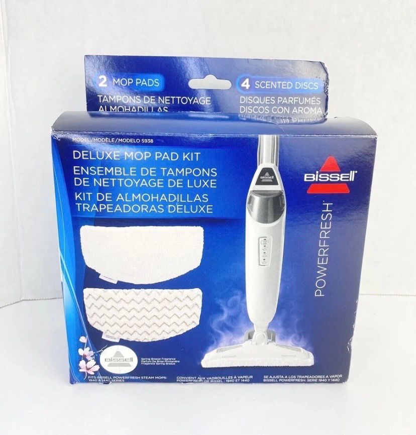 NEW Bissell Power Fresh 5938 Symphony Steam Mop Pads