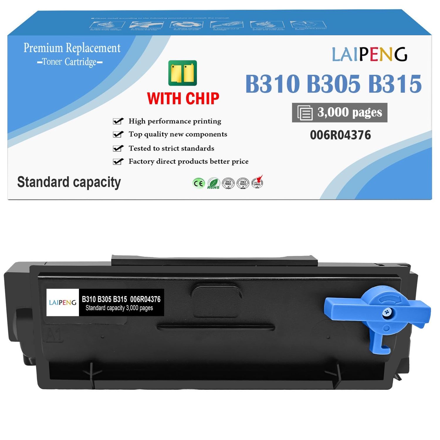 NEW Black Toner Cartridge for Xerox B310 B305 B315