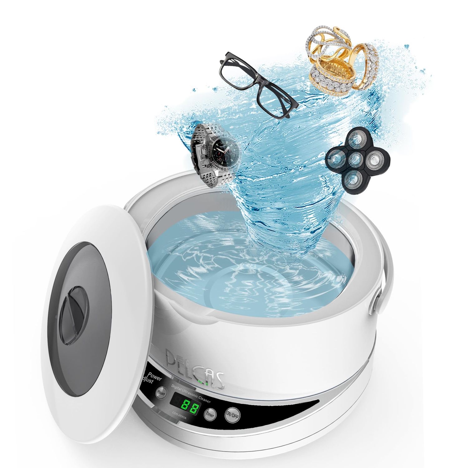 NEW Ultrasonic Jewelry Cleaner