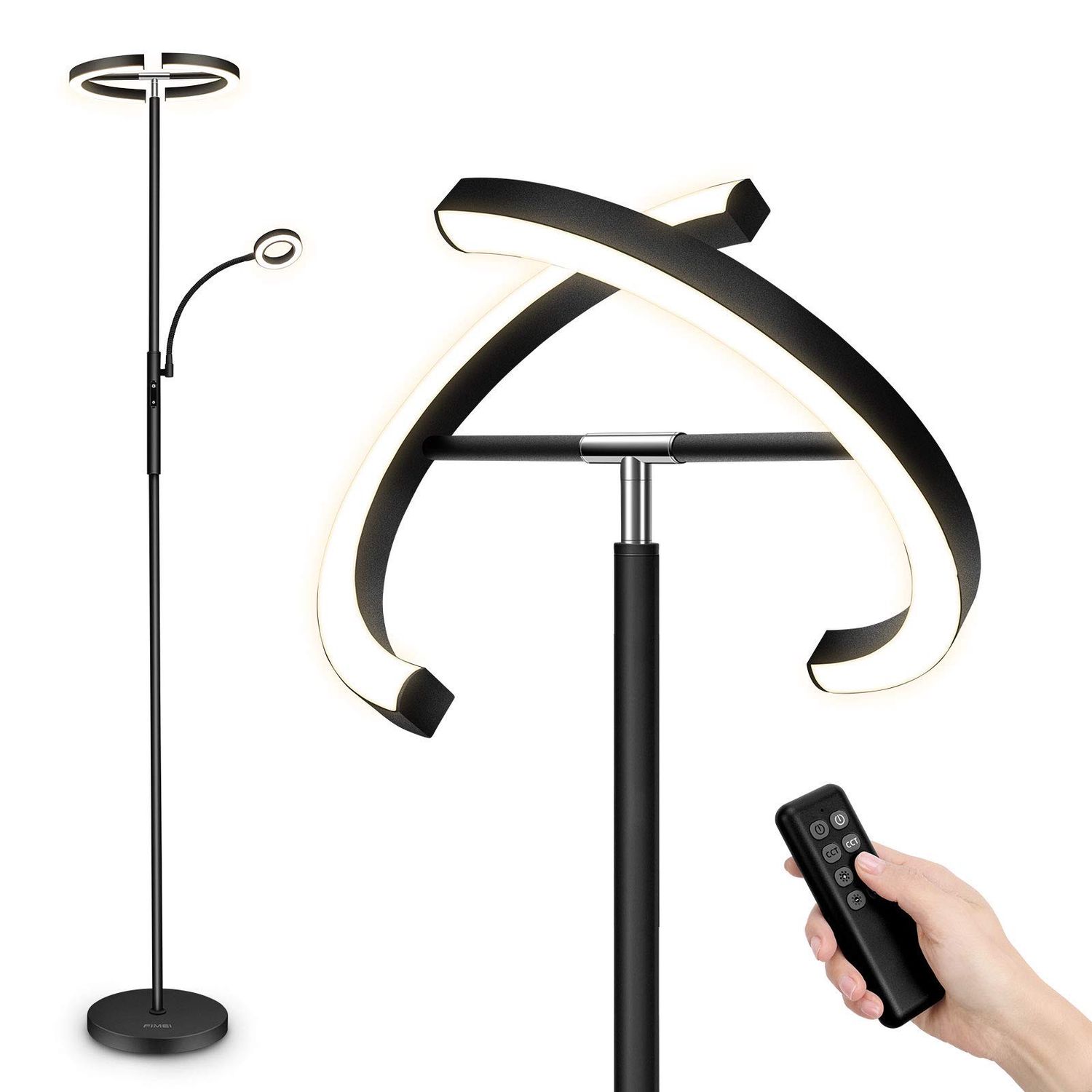 NEW Modern LED Split Rotatable Floor Lamp