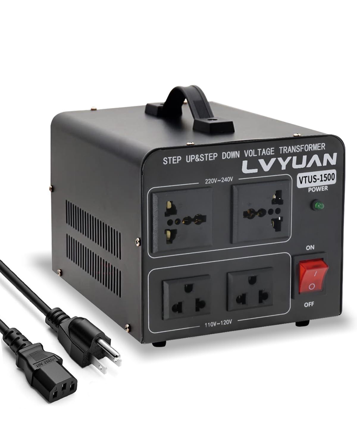 NEW Voltage Transformer Converter 1500W
