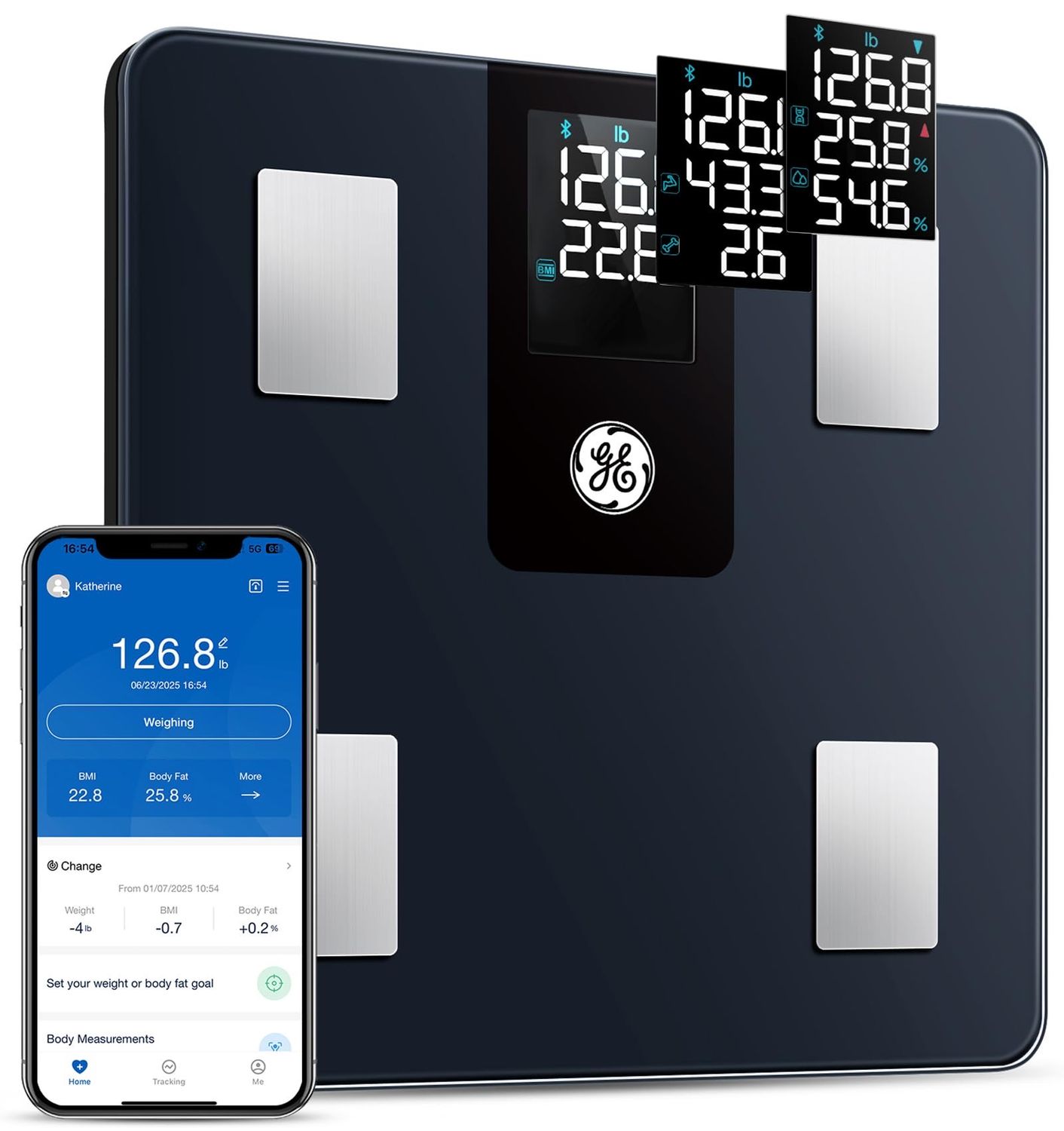 NEW GE Bluetooth Smart Scale with App
