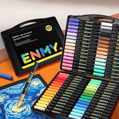 SEALED 60 Colour Acrylic Art Paint Markers Set Kit SEALED 60 Colour Acrylic Art Paint Markers Set Kit