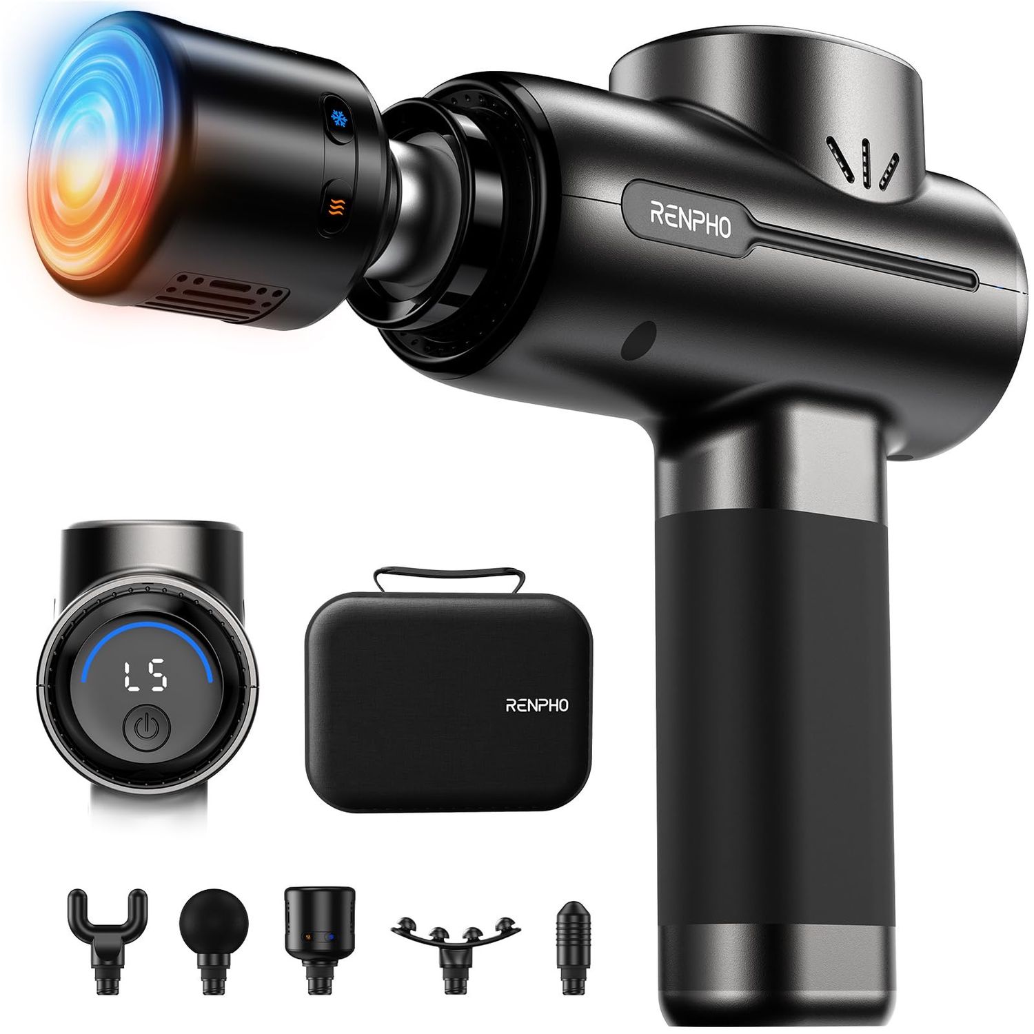 NEW Massage Gun with Heat &amp; Cold