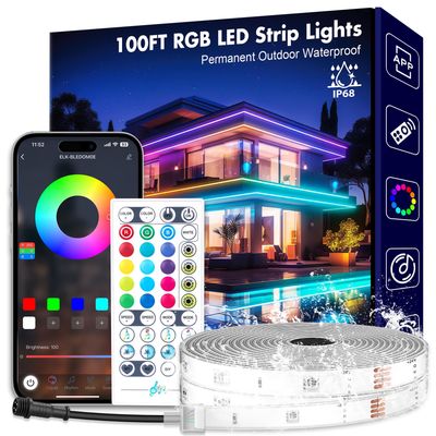 NEW 100ft Outdoor Led Strip Lights Waterproof