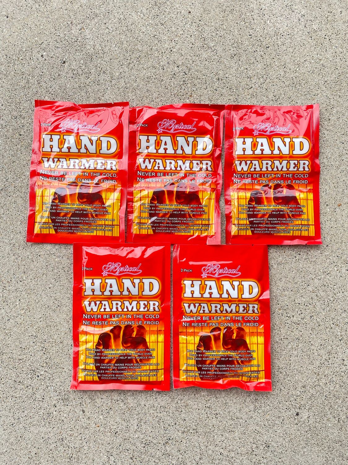 NEW 5 Pack Hand Warmers