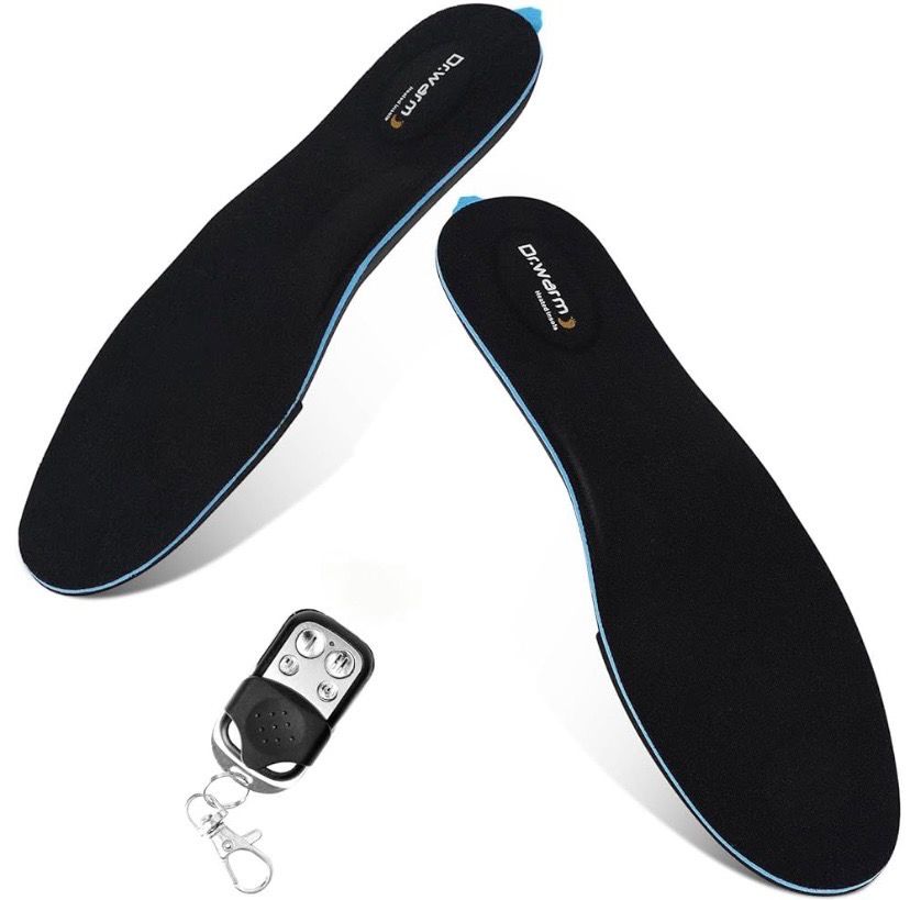 NEW Unisex Heated Shoe Insoles with Remote