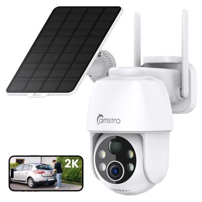 SEALED 2K Wire Free Solar Outdoor Security Camera