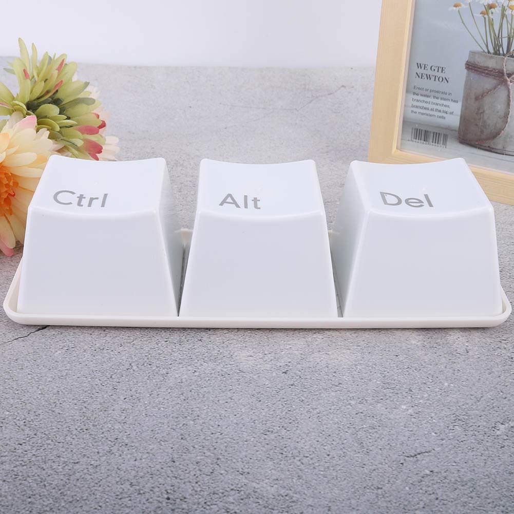 NEW Ctl Alt Del Keyboard Cup Set