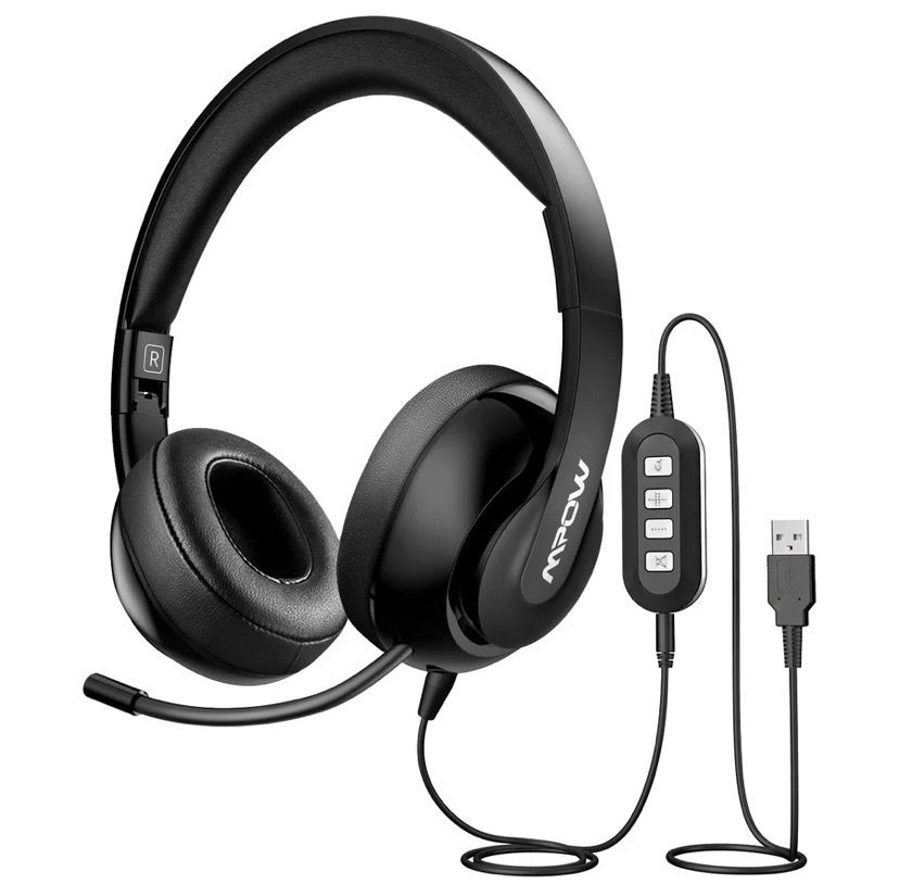 NEW USB Wired Computer Headphones