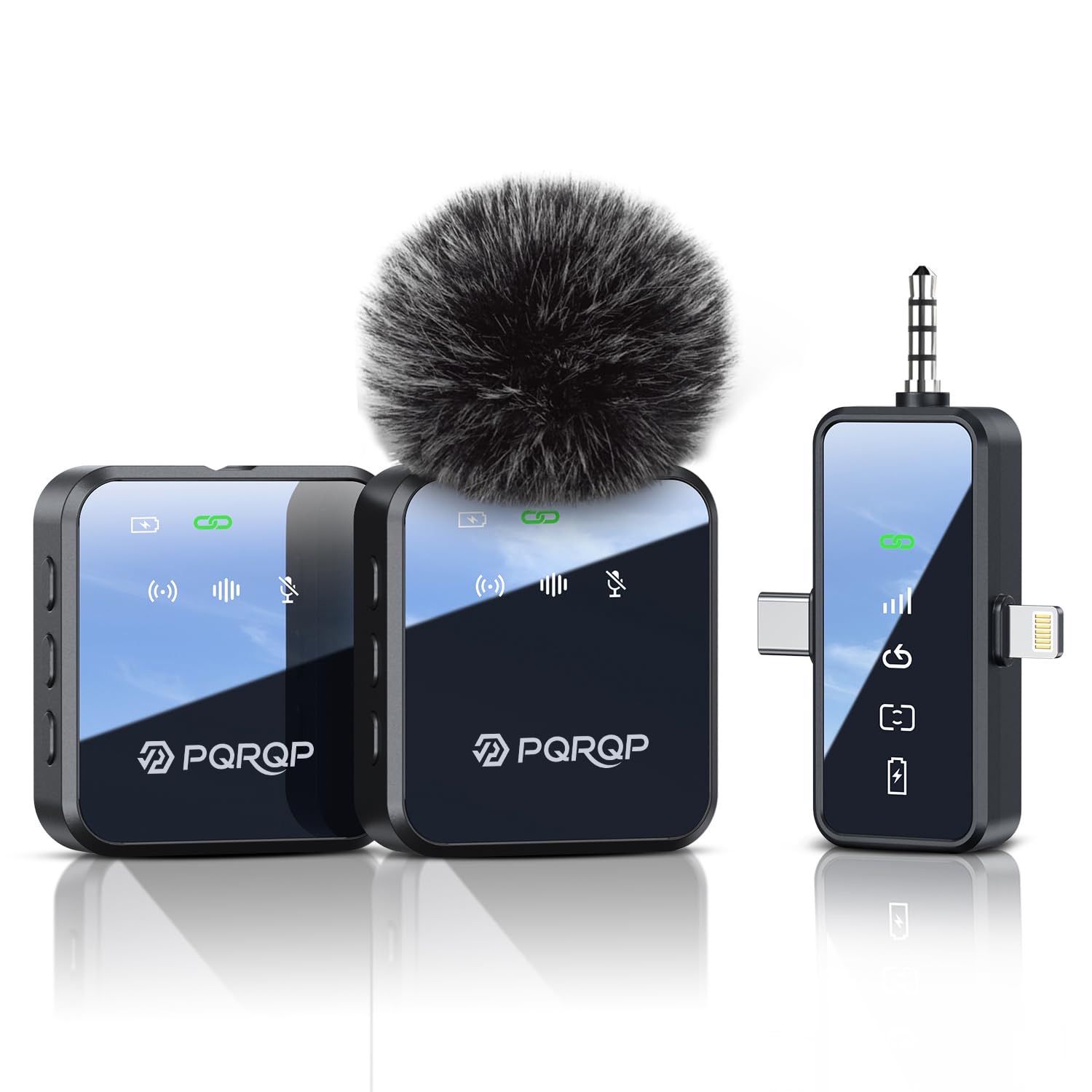 NEW 2 Wireless Lavalier Microphones