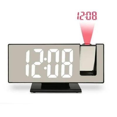 NEW Mirrored Projection Alarm Clock NEW Mirrored Projection Alarm Clock